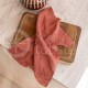 Soft linen kitchen towel 35x50 BROWN-RED